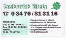 Taxi Kirnig